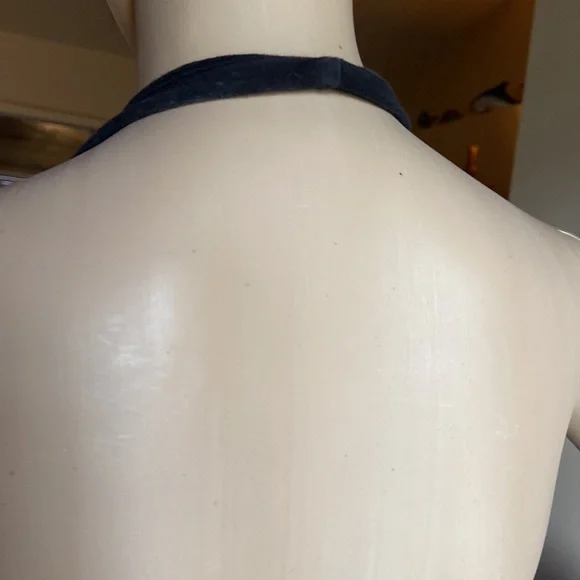 Forever21+ black 1piece halter bodysuit 2X - Picture 4 of 6